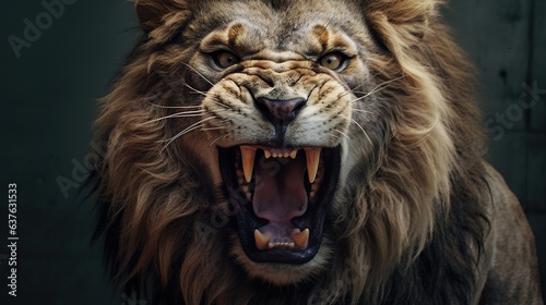 the mighty mighty lion is roaring