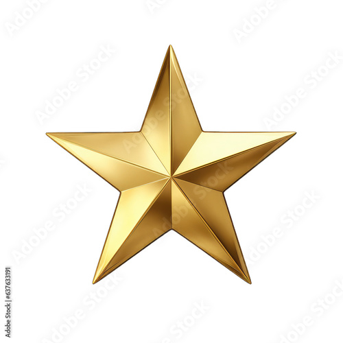 Star. Transparent Background