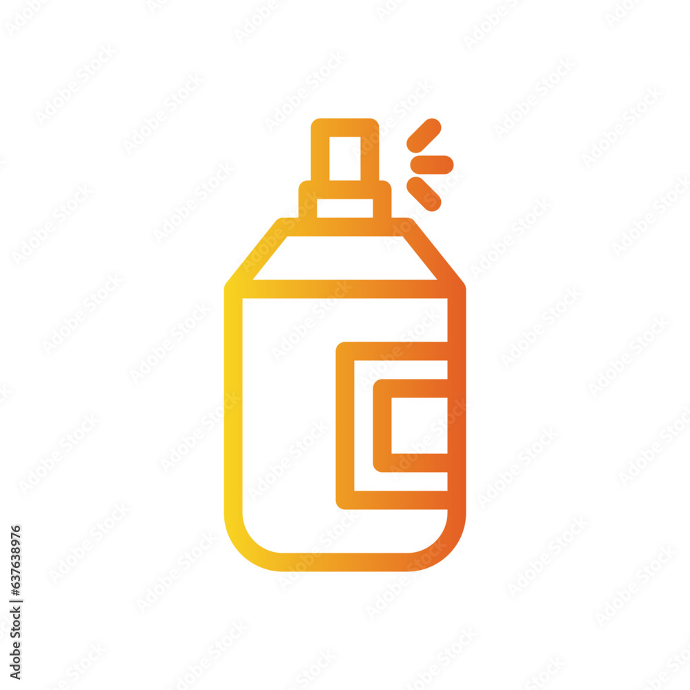 pepper spray gradient icon pepper spray gradient icon
