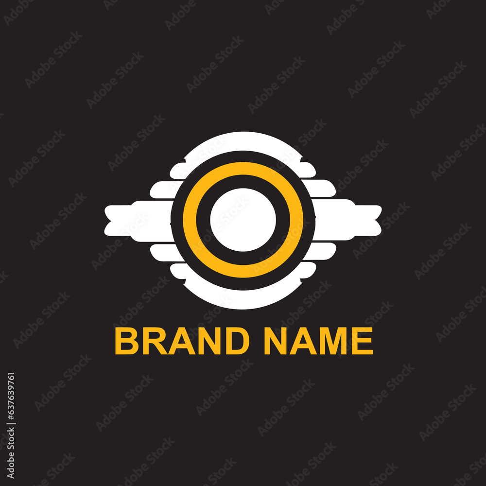 Fototapeta premium Simple Logo. CMYK color mode. Free font used. Vector EPS file.