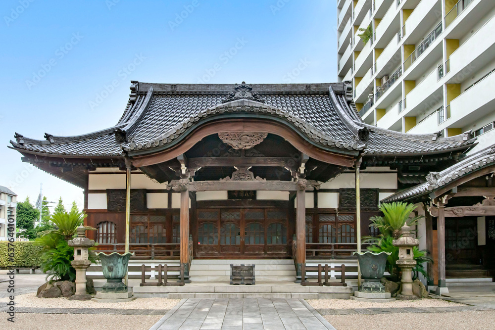 Naklejka premium 東京都渋谷区神宮前の曹洞宗慈雲山長泉禅寺