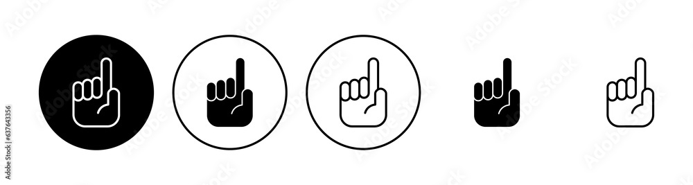 Hand icon set. hand vector icon, palm,click Hand icon set. hand vector icon, palm,click
