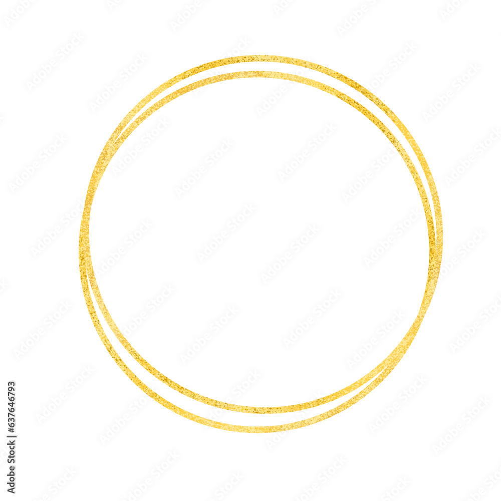 Luxury gold glitter circle wedding frame Luxury gold glitter circle wedding frame