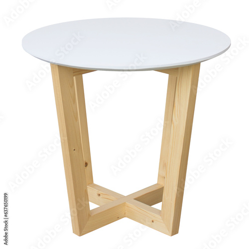 Brown living room table isolated on white background. Interior design Inspiration. Furniture modern inspiration. Home living. Wooden Wardrobe inspiration. Scandinavian Interior.