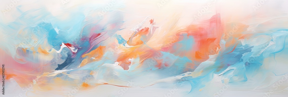 Fototapeta premium abstract background, pastel colors, wallpaper, generative AI