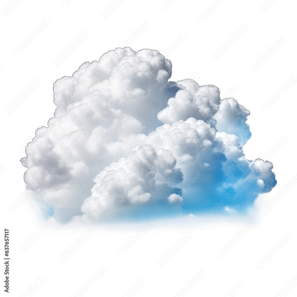 Cloud. Transparent Background Cloud. Transparent Background