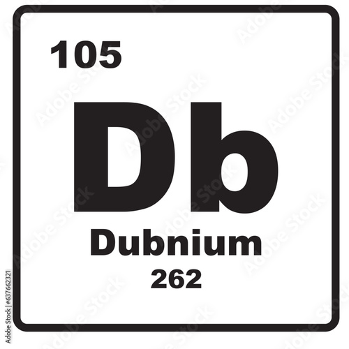 Dubnium Element icon