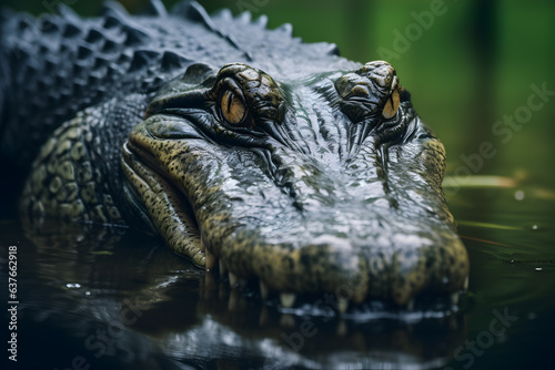 A Alligator portrait, wildlife photography