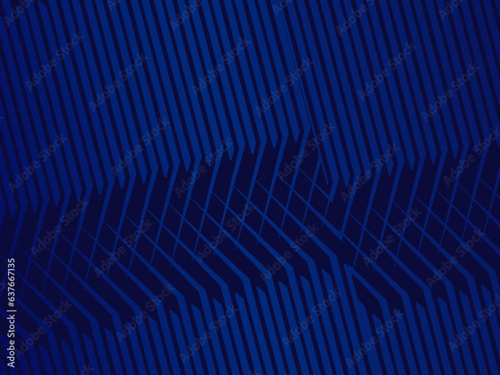 Naklejka premium Premium background design with diagonal dark blue stripes pattern. Vector horizontal template for digital lux business banner, contemporary formal invitation, luxury voucher, prestigious gift certific