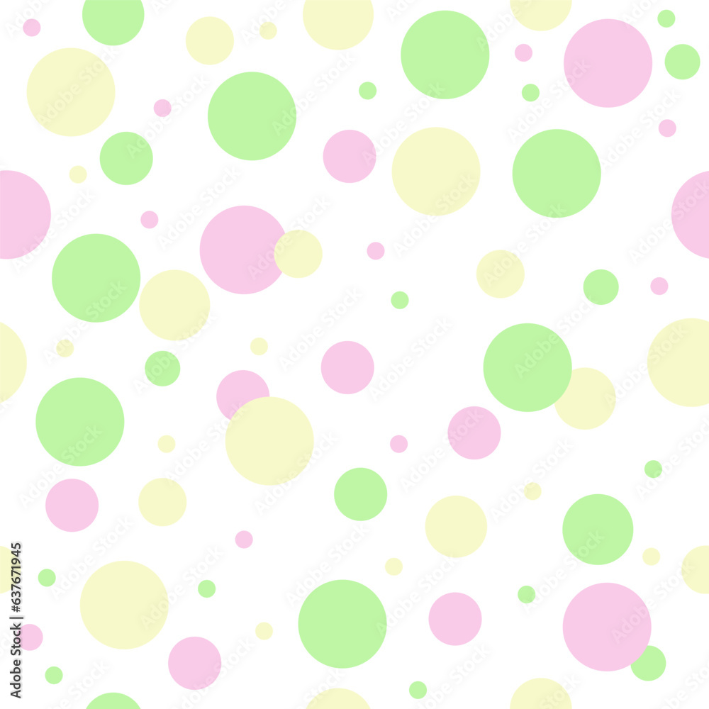 Colorful multicolored dots. colorful polka dot background confetti parties. sweet colour bubbles. 