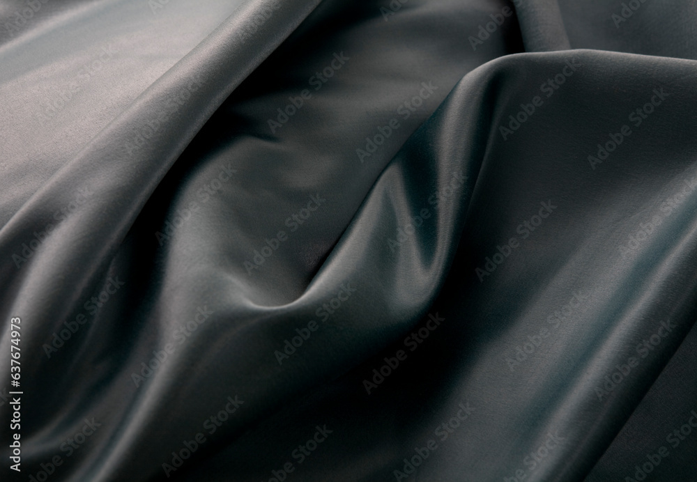 Fototapeta premium Background of textile texture. Closeup