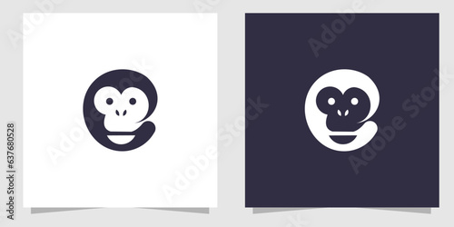 monkey logo design