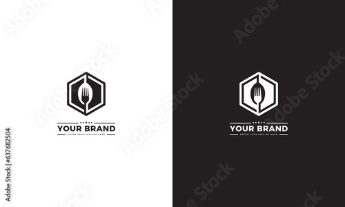 Food Box Logo, vector graphic design