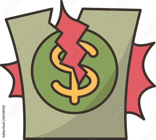 insolvent  icon