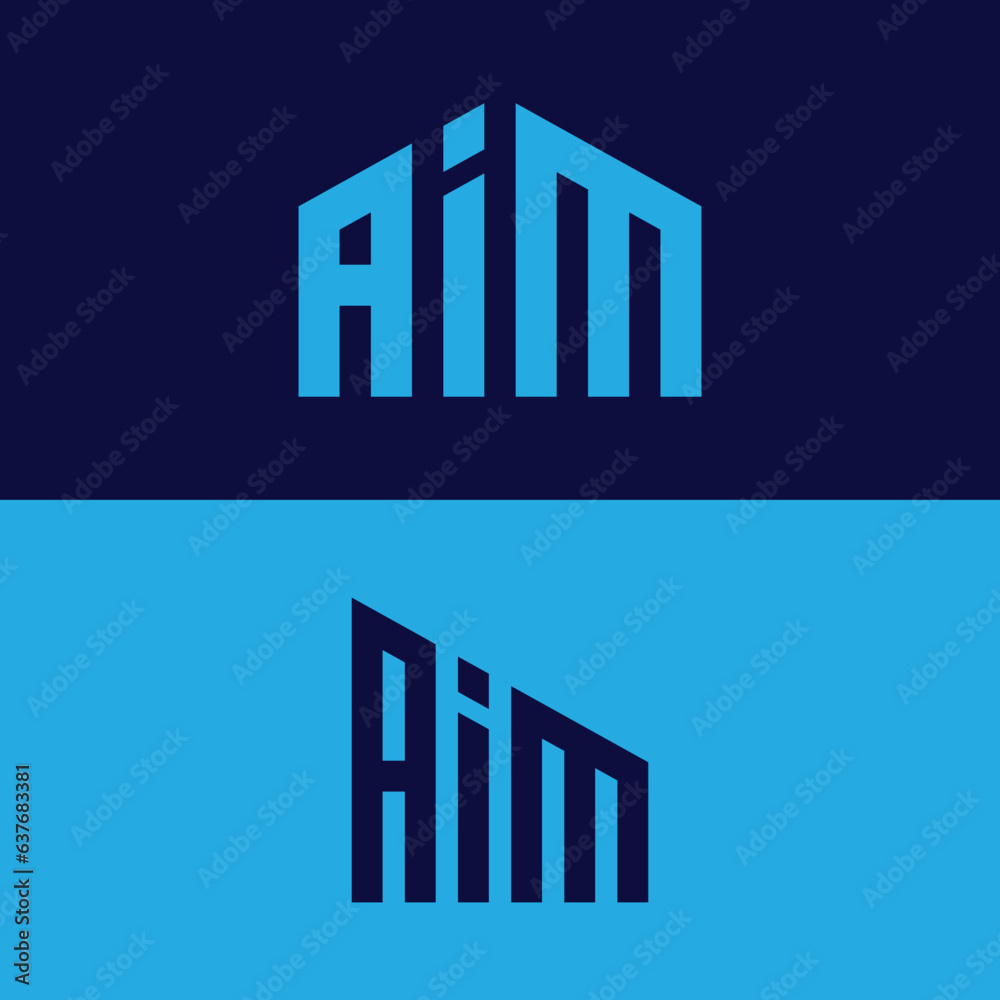 Obraz premium Real estate logo