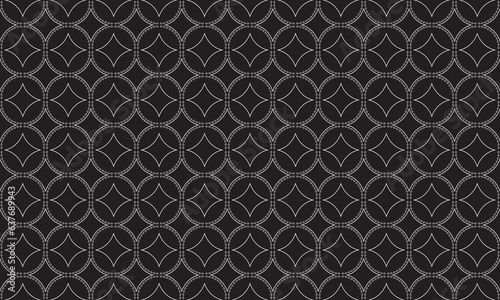 Geometric ethnic flower pattern for background,fabric,wrapping,clothing,wallpaper,batik,carpet,embroidery style. 