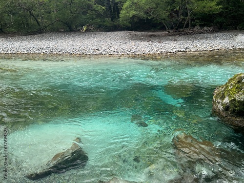 Kamikochi  Upper Highlands  is a remote mountainous highland valley within the Hida Mountains range  in the western region of Nagano Prefecture  Japan. Japanese hiking and trekking.