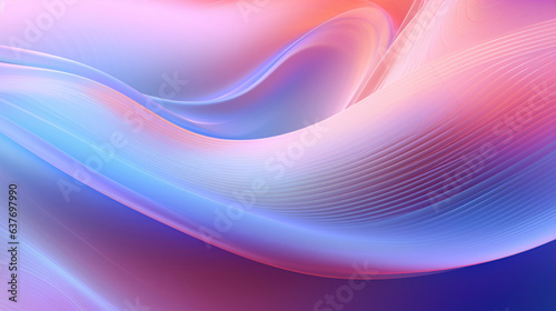 abstract background with waves.Generative Ai