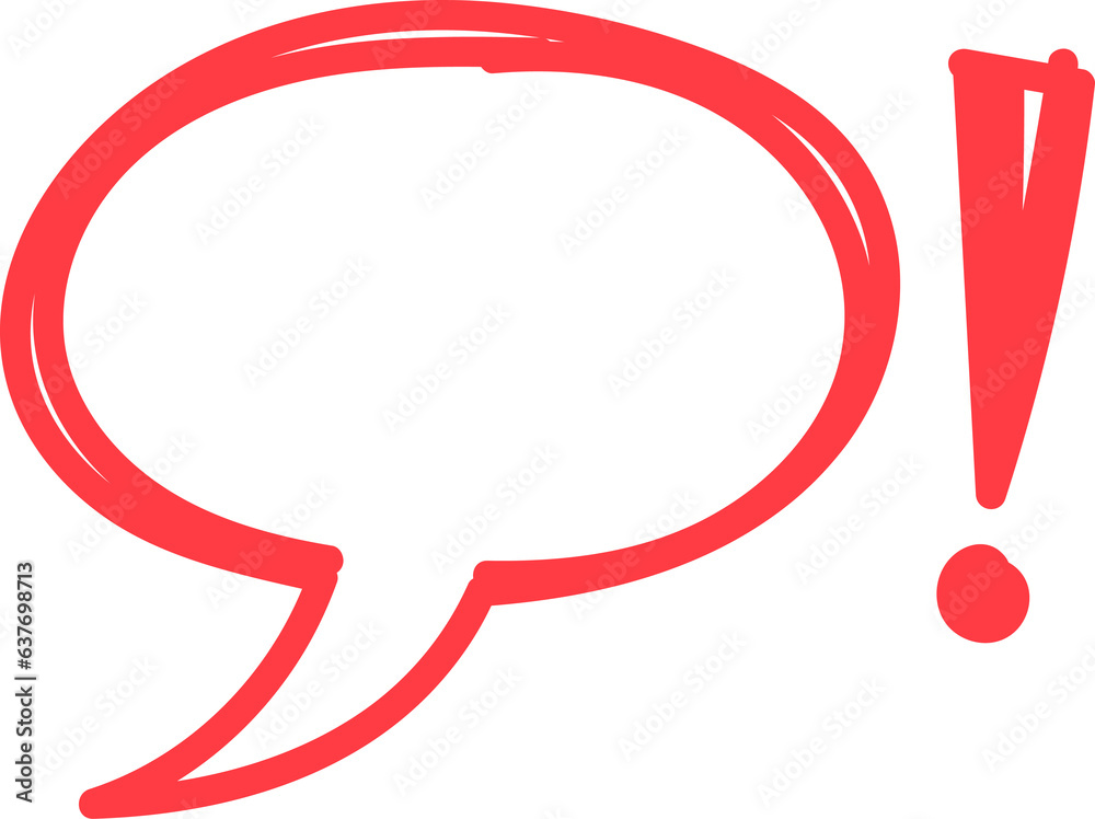 Speech bubble element Speech bubble element