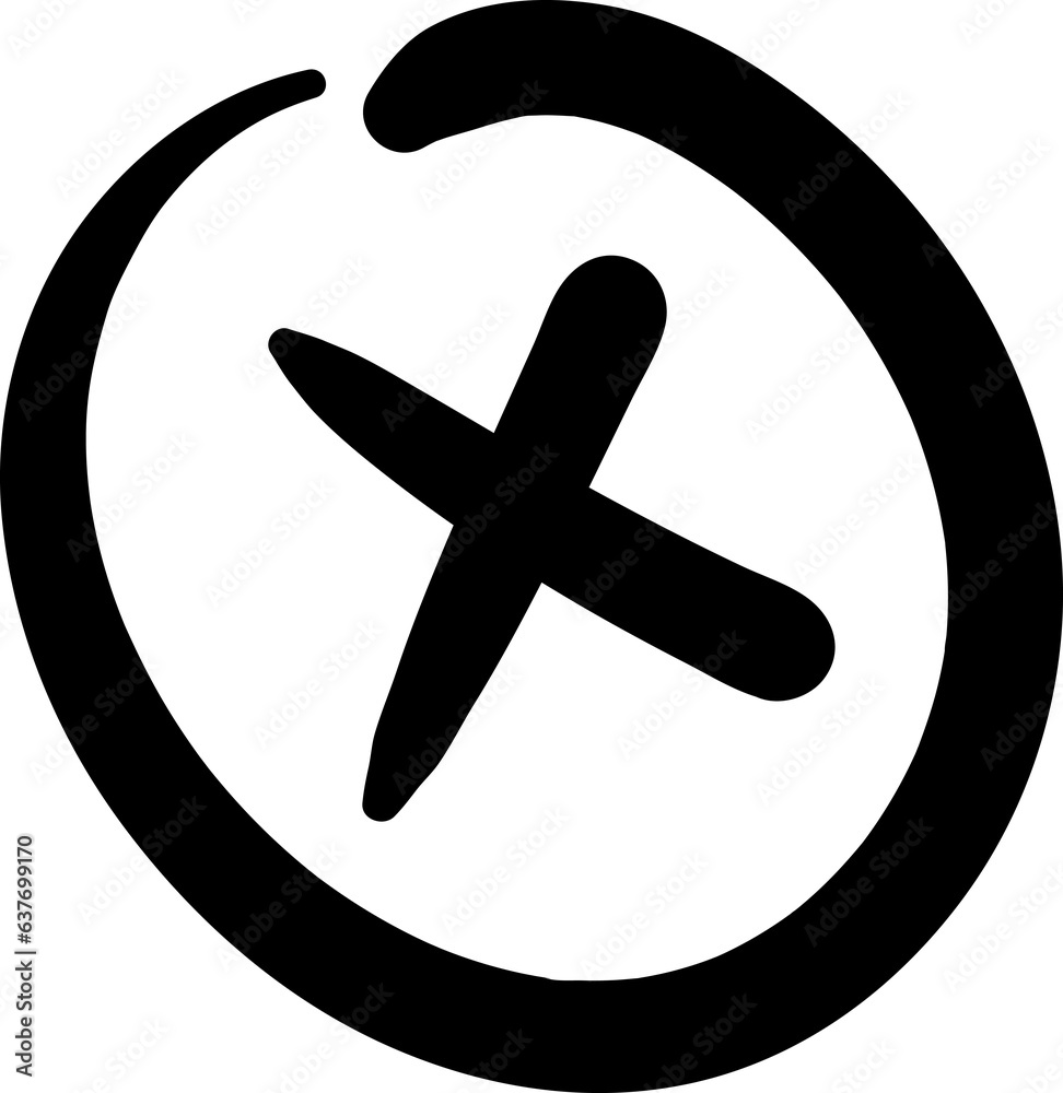 Obraz premium Cute doodle element