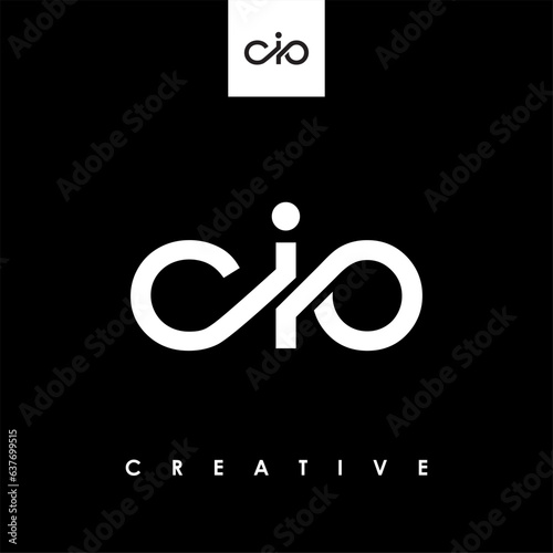 CIO Letter Initial Logo Design Template Vector Illustration
