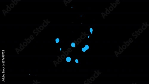 Advanced Liquid Combined is an action motion graphics pack consisting of colorful splashes and liquid motion elements. Full HD resolution and alpha channel
