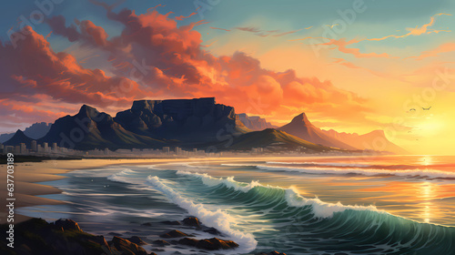 the iconic Table Mountain