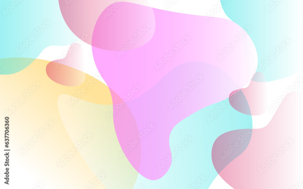 Gradient blob abstract background.