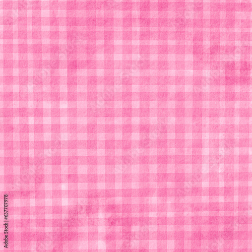 A light sweet and charming gingham pattern in pacific pink color. The pattern is simple and classic, but also stylish and modern.