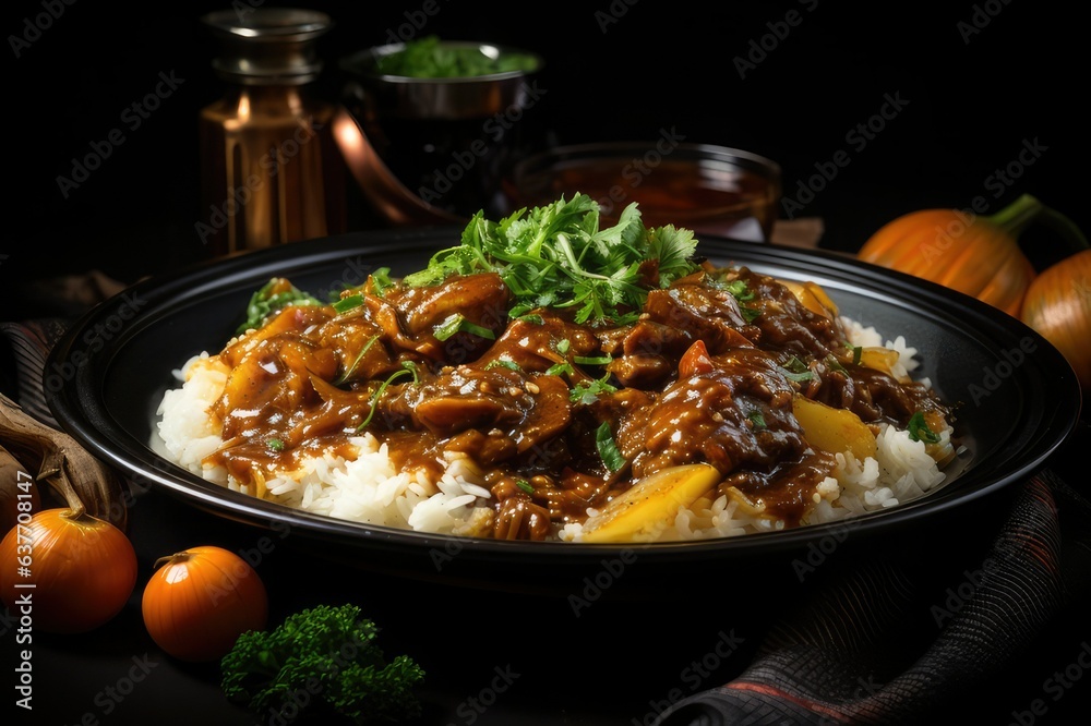 Caramel Beef Curry