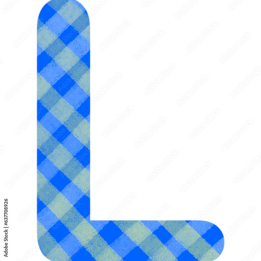 Plaid alphabet Plaid alphabet