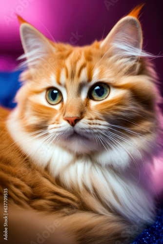 cute cat, generated by artificial intelligence
