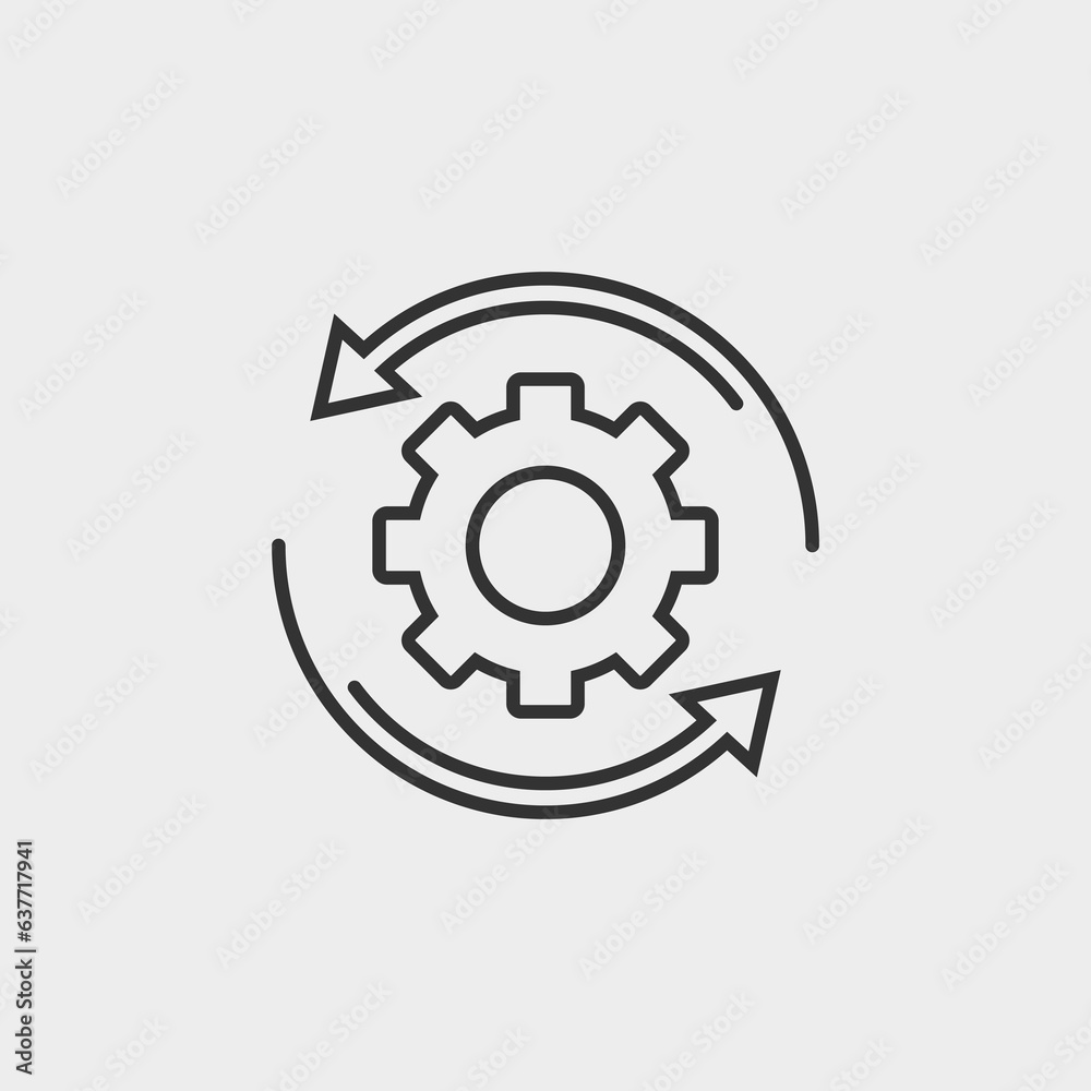 project management vector icon illustration sign. Business organisation icon for web and mobile app project management vector icon illustration sign. Business organisation icon for web and mobile app