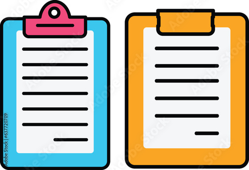 Paper Board Filled Icon