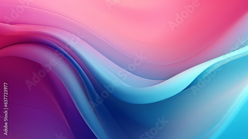Vibrant Teal, Purple, and Pink Gradient: Abstract Colorful Background