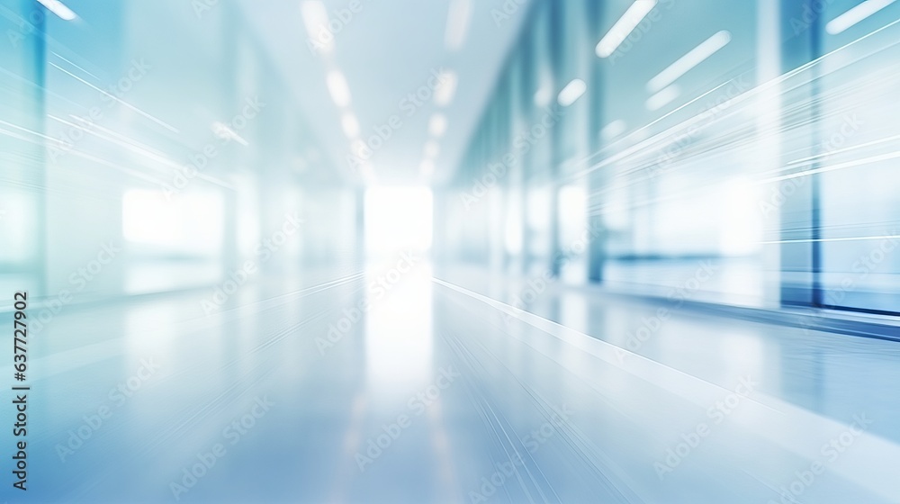 Dynamic blurred abstract office background with modern, spacious business room ambiance Dynamic blurred abstract office background with modern, spacious business room ambiance