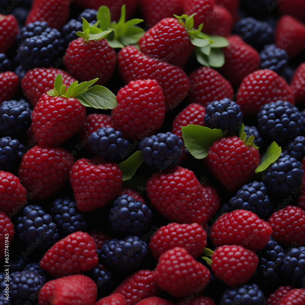 Fototapeta premium Fresh berries