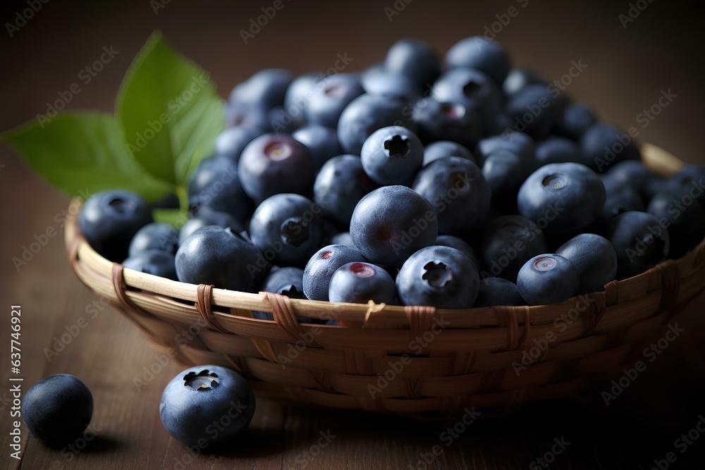 blueberries in a bowl made by midjourney blueberries in a bowl made by midjourney