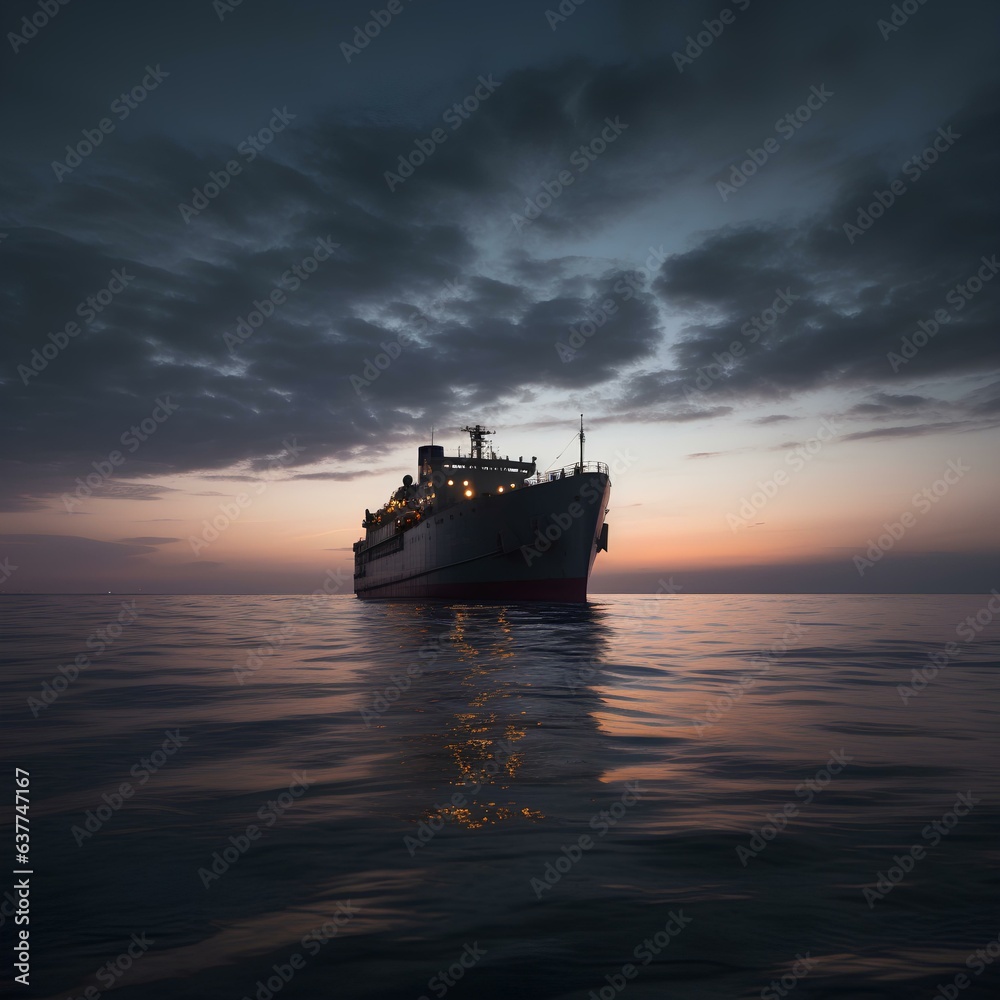 ship in the sea made by midjourney ship in the sea made by midjourney