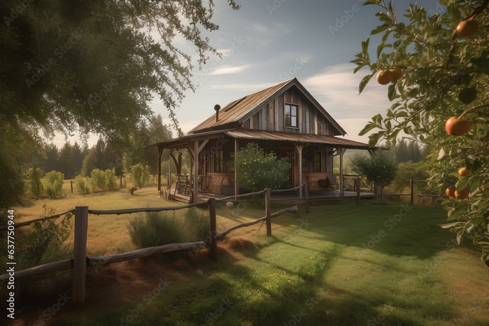 cabin in the woods made by midjourney cabin in the woods made by midjourney