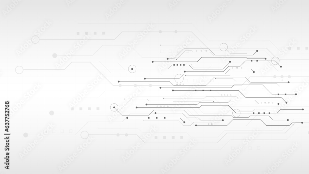technology background with hi-tech digital data technology background with hi-tech digital data