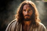 Portrait of Jesus Christ. Faith in God. Christian theme
