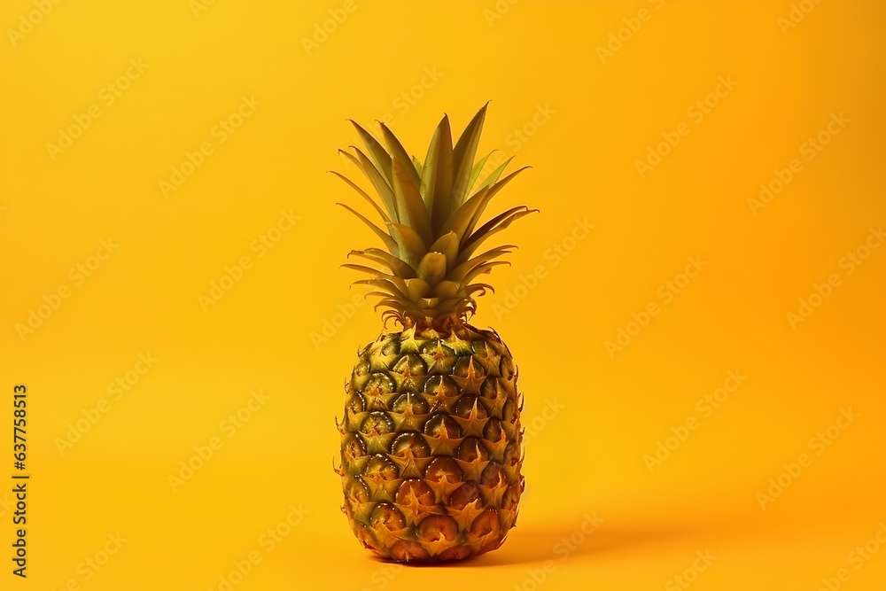 pineapple on the table made by midjourney pineapple on the table made by midjourney