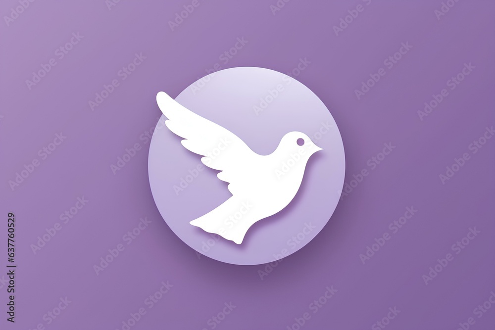 dove with peace sign made by midjourney dove with peace sign made by midjourney