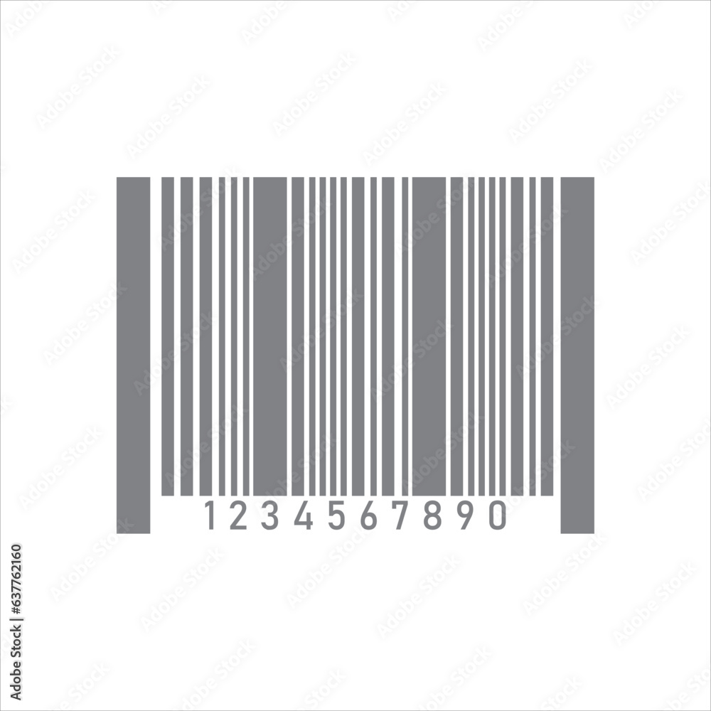 barcode icon vector illustration symbol barcode icon vector illustration symbol
