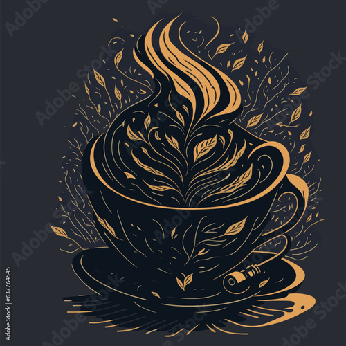 International Day of Coffee illustration