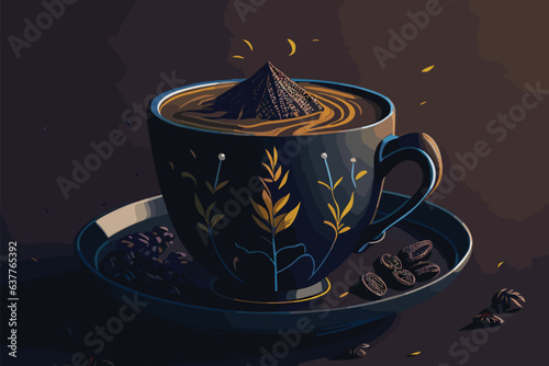 International Day of Coffee illustration