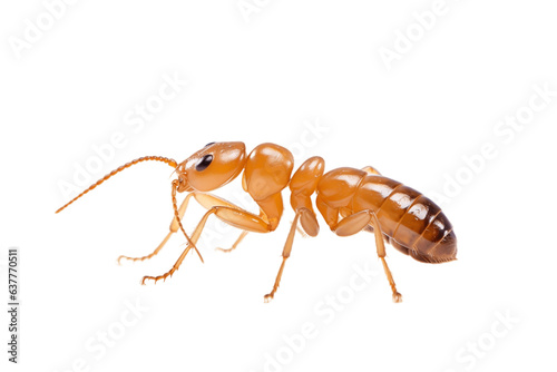 Termite on White Background Isolated Transparent Background - Generative AI © Happymoon