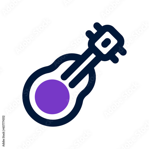 guitar icon. vector icon for your website, mobile, presentation, and logo design.