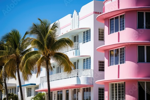 Art Deco Elegance: Miami's South Beach Architecture  © Pixalogue